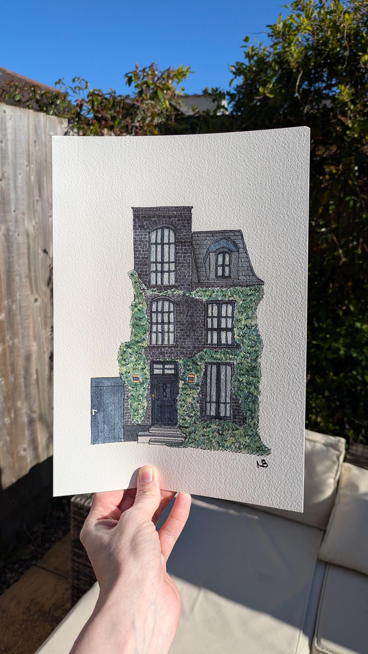 Bespoke House or Business Illustration for US/ROI Customers – Custom Commission - Natalie Benson Art
