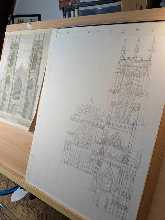 Illustrating York Minster - A Work in Progress