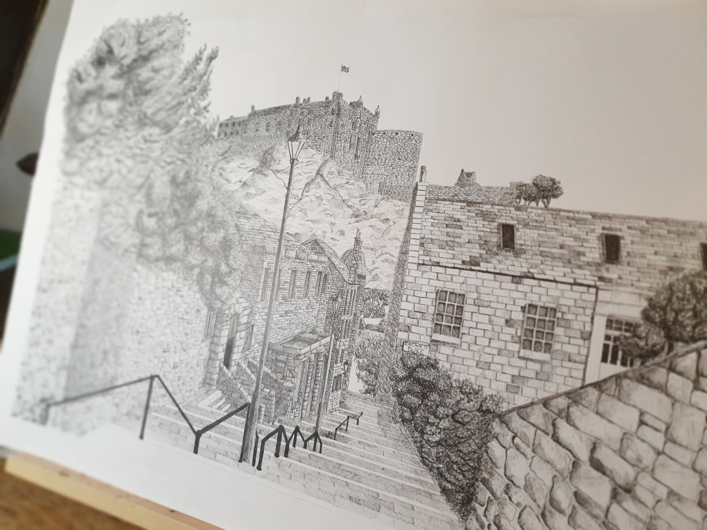 Bespoke A1 or A0 Hand-Drawn Fineliner Cityscape - Detailed ink drawing of your chosen city or favourite view