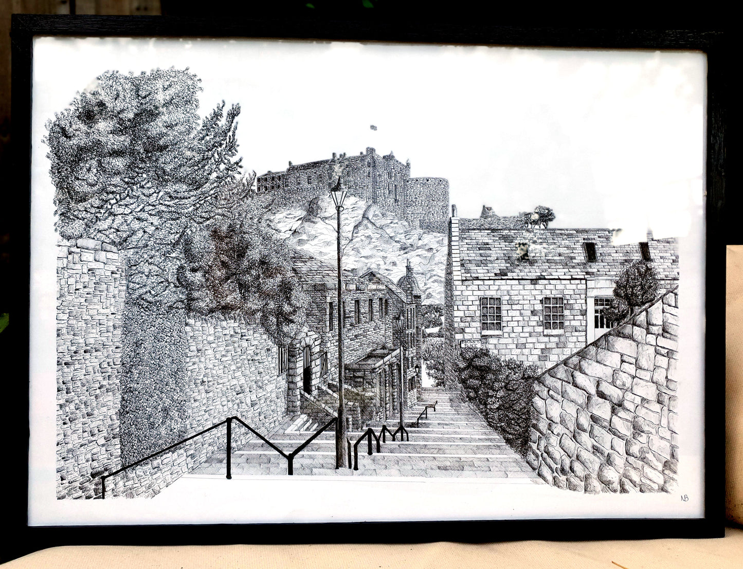 Bespoke A1 or A0 Hand-Drawn Fineliner Cityscape - Detailed ink drawing of your chosen city or favourite view