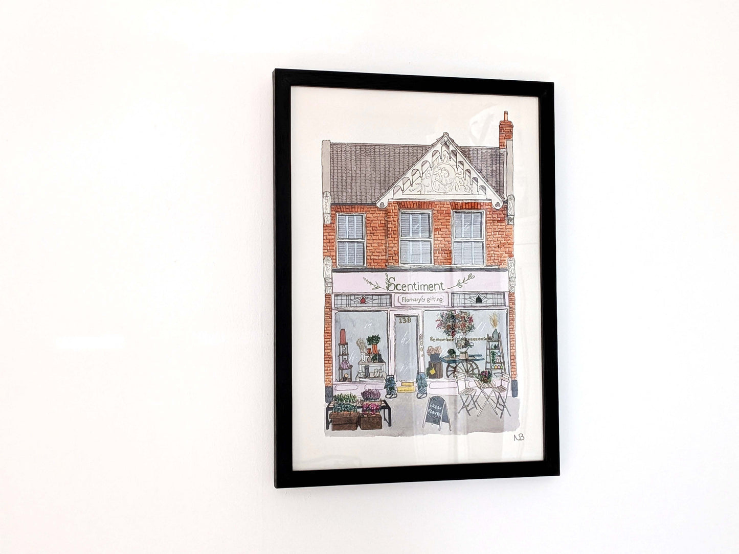 Bespoke House or Business Illustration for US/ROI Customers – Custom Commission