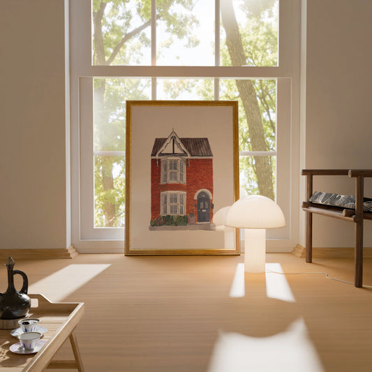 Bespoke Architectural Portrait – Custom House or Business Illustration (UK)