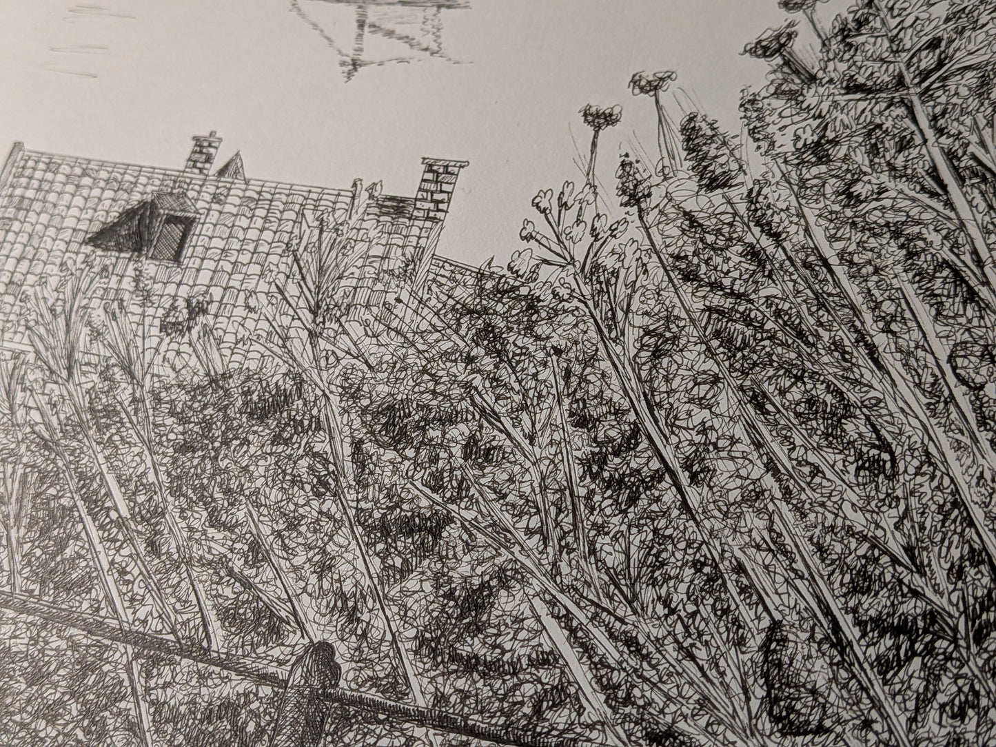 Bespoke A1 or A0 Hand-Drawn Fineliner Cityscape - Detailed ink drawing of your chosen city or favourite view